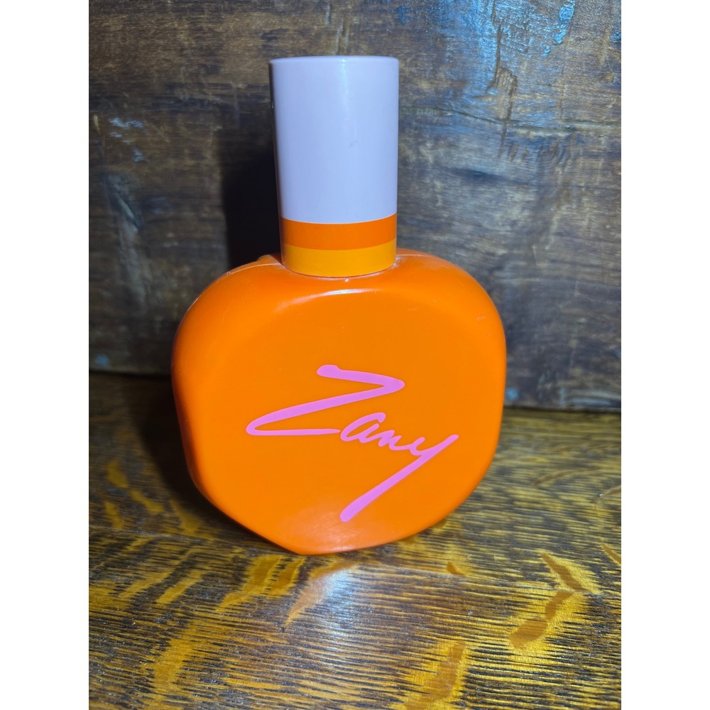 Vintage Avon Zany AM Radio Perfume Bottle Shape Orange 1980s Novelty Transistor